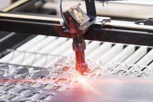 High precision laser cutting metal
