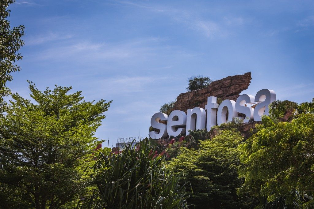 sentosa sign