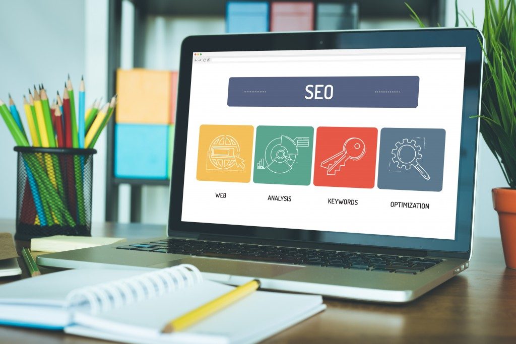 Managing SEO for website traffic.