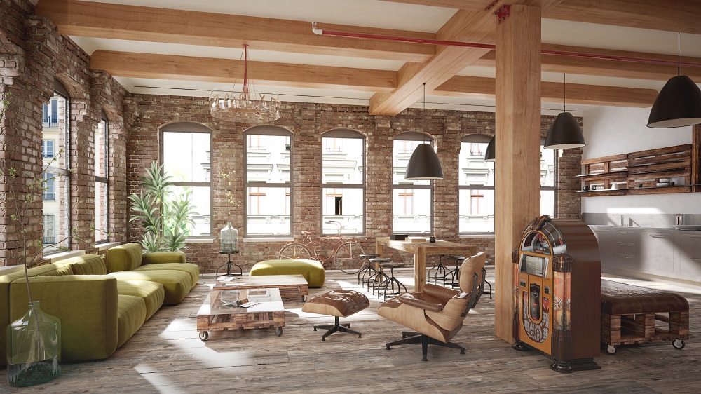 open floor plan