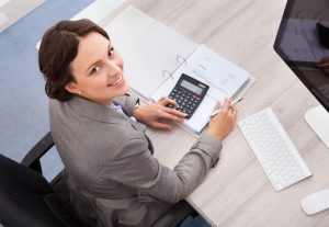 accountant computing and bookkeeping
