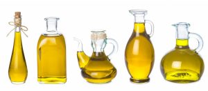 bottles of cooking oil