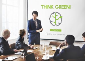 being green in the workplace